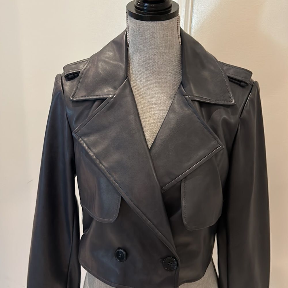 7 for all Mankind Cropped Jacket - Picture 2 of 10
